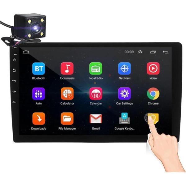 MP5speler inclusief terugrijcamera 10,1Inch Twee Din Touch GPS-ondersteuning en WIFI-ondersteuning