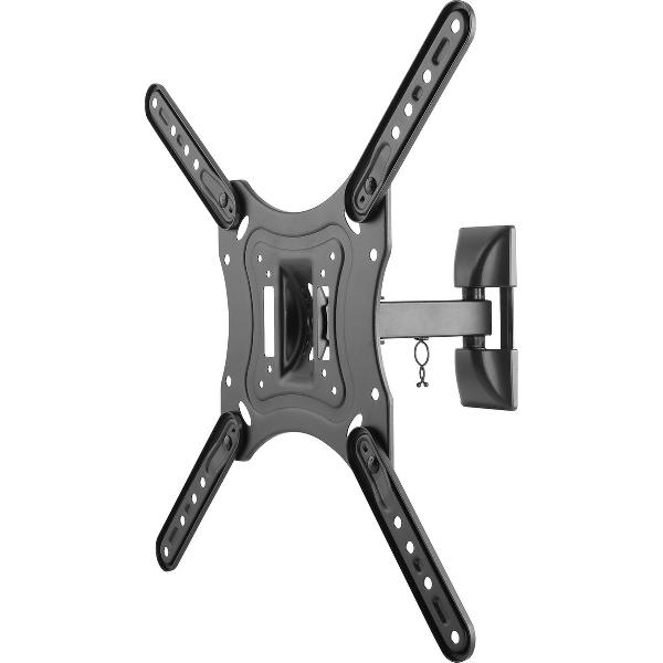 DELTACO OFFICE ARM-0254, Vrij Kantelbaar, draaibaar, TV Beugel, 23