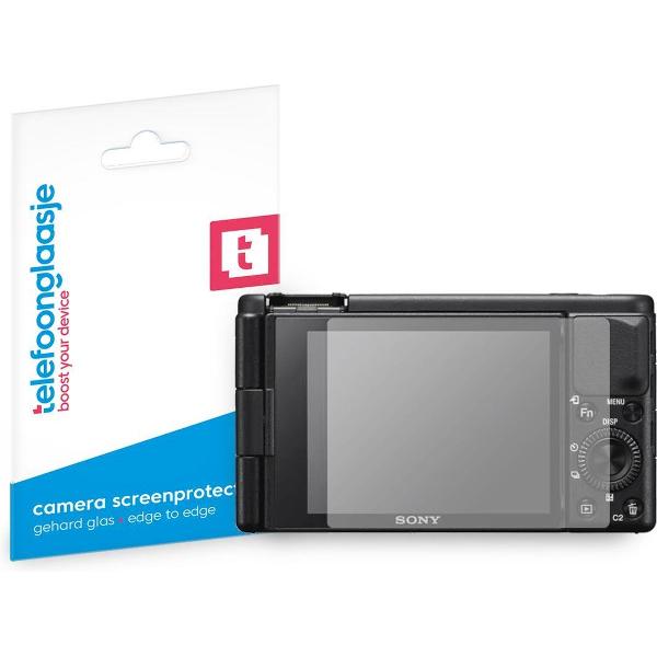 Sony ZV-1 screenprotector gehard glas