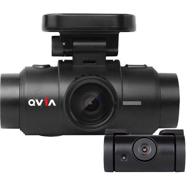 Qvia Dashcam voor auto QR790 2CH Night vision 16gb Wifi - GPS