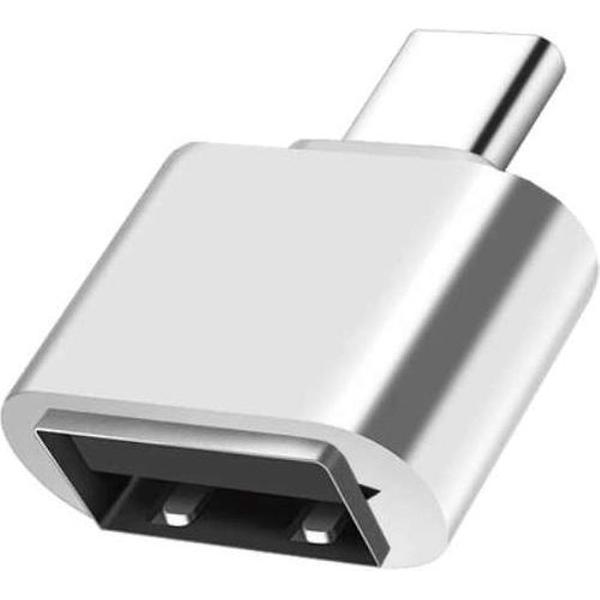 50CAL OTG adapter USB-C naar USB-A female (wit)