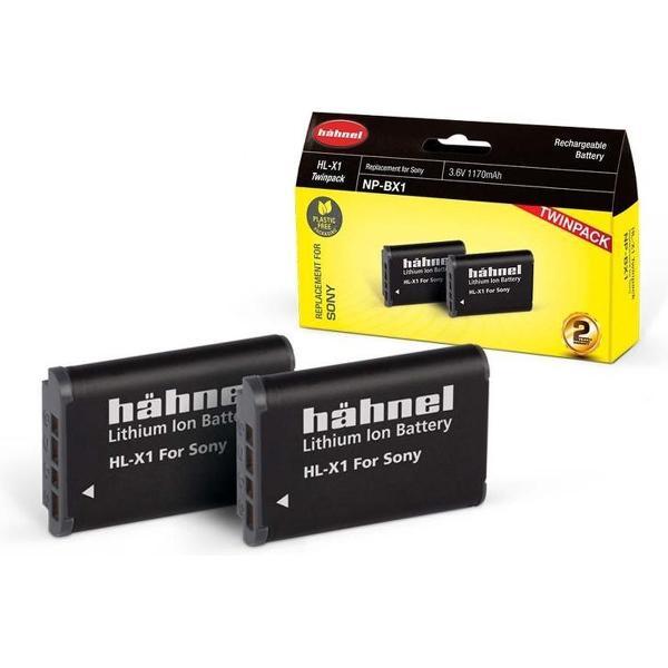 Hahnel HL-X1 Sony Type Twin Pack