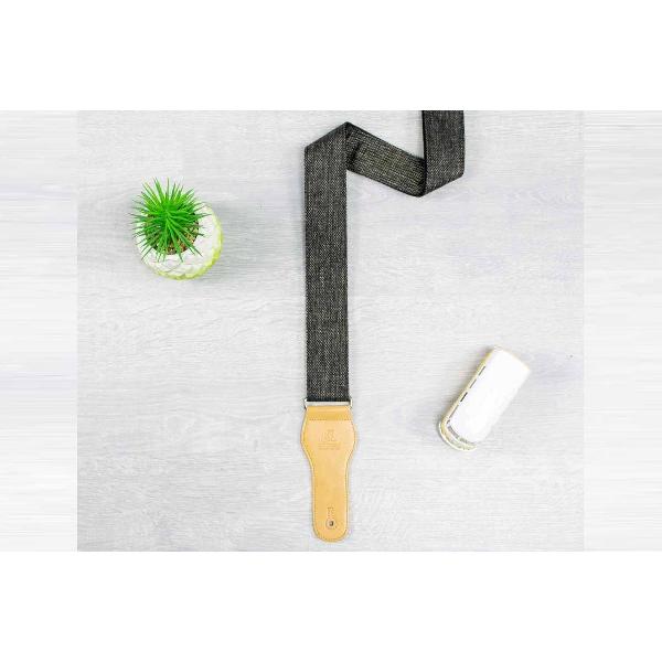 Ortega OCS-200 Gitaar Strap Coal Cotton