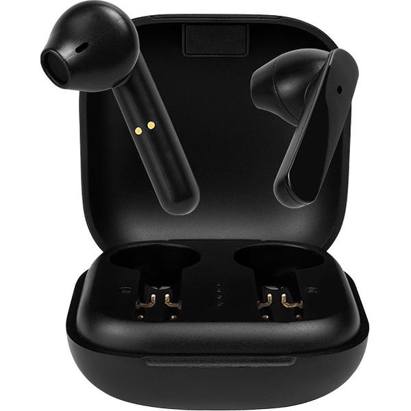 Mobstore EarBuds D-003 Zwart - Draadloze Oordopjes - - Bluetooth oordopjes - Oordopjes draadloos - Draadloos - Bluetooth Oortjes - oordopjes - Sport oortjes - Earpods - Geschikt voor Apple iPhone en Android