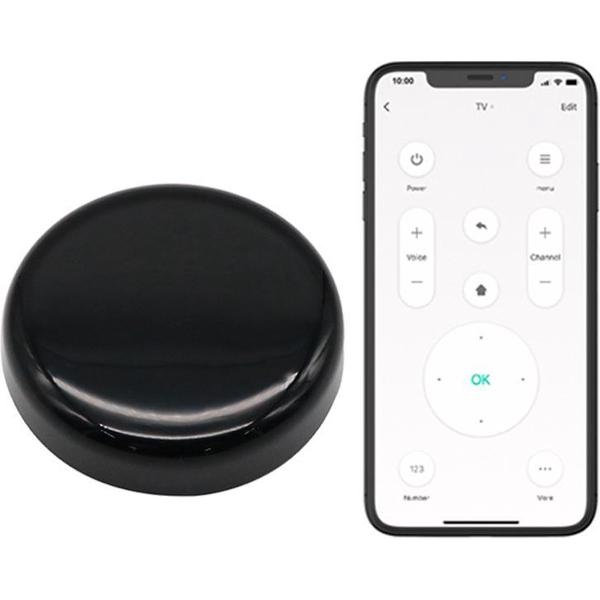 FEDEC Slimme afstandsbediening - Smart Home - Alle afstandsbedieningen in één app - Zwart