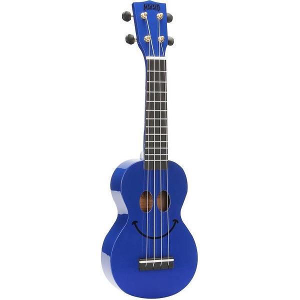 Smiley Series Soprano Ukulele - Blue