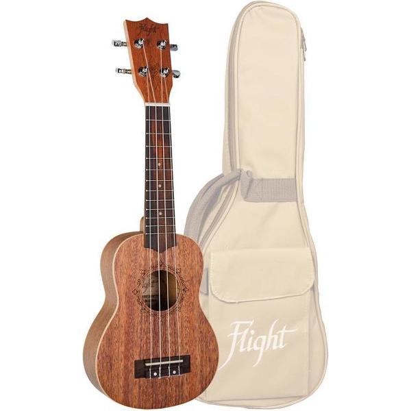 Flight: DUS321 Soprano Ukulele - Mahogany