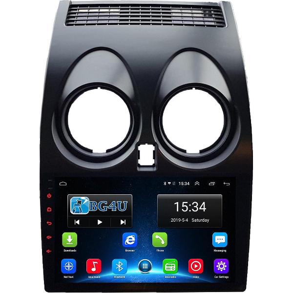 Navigatie radio Nissan Qashqai 2007-2013, Android OS, 9 inch scherm, GPS, Wifi, Mirror lin