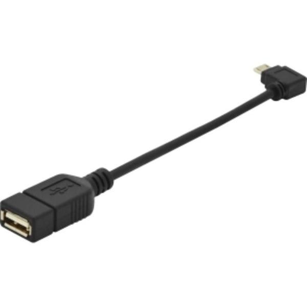50CAL OTG kabel Micro-USB B naar USB-A (female)