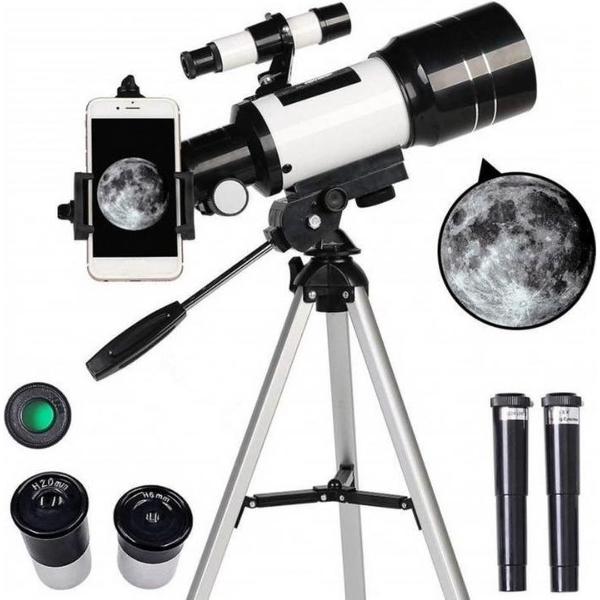 Dexters® Professionele Astronomische Telescoop | Sterrenkijker | Kinderen | Onderwijs | Wetenschap | Ruimte Observatie Astronomie | met Statief