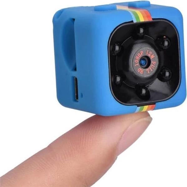Daroyx® SQ11L30 Spy Camera - Verborgen camera met HD kwaliteit - Mini camera zonder SD kaart - Blauw