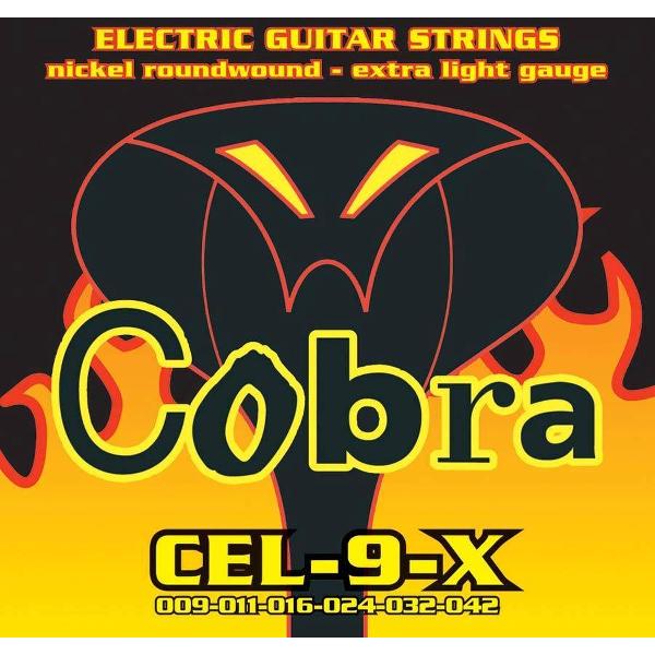 CEL-9-X |Cobra snarenset elektrische gitaar