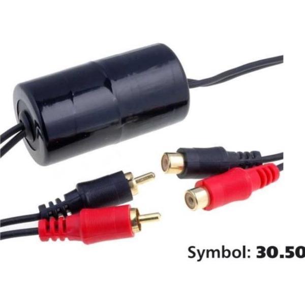 Ontstoringsfilter voor auto versterker - krachtig filter voor storing ground loop isolator amplifier car