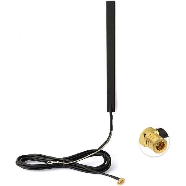 DAB+ Antenne auto radio dab antenne hoge kwaliteit optimaal signaal 3M Plakstrip raamplakantenne voorruit auto antenne voor onder andere Pioneer Kenwood JVC
