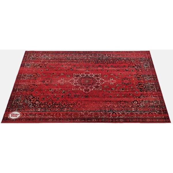 DRUMnBASE vintage persian 130x90 red black - Drumtapijt, kleur: zwart rood
