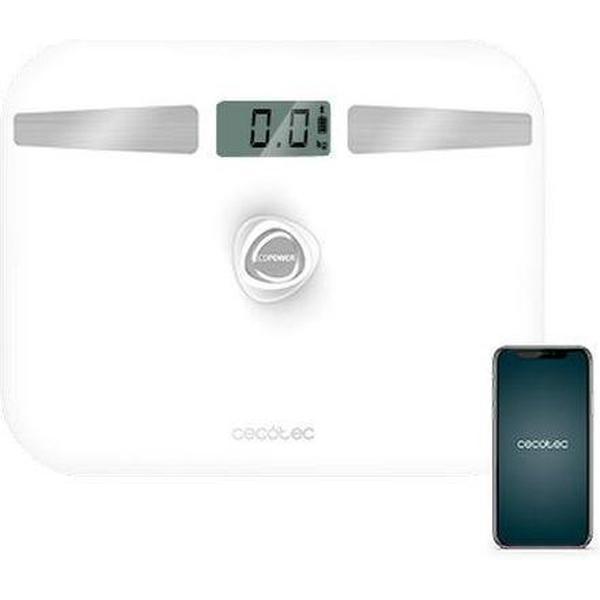 Digitale Personenweegschaal Cecotec EcoPower 10200 Smart LCD Bluetooth 180 kg Wit