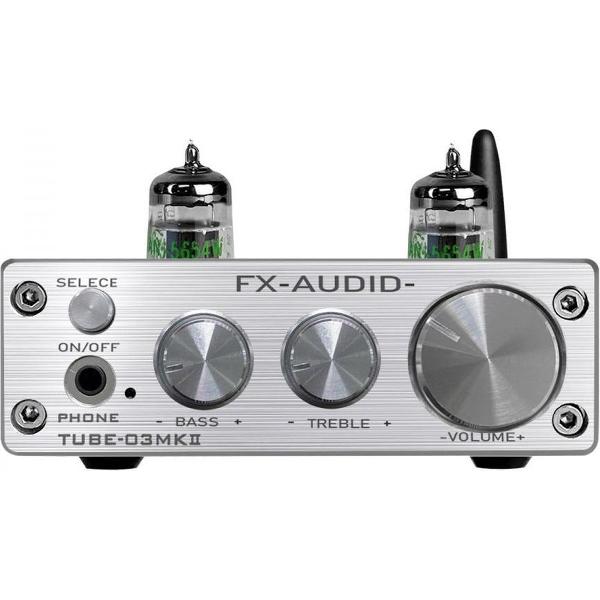 Bluetoolz® Fx - Tube 03 MkII Buizenvoorversterker met Bluetooth 5.0 - zilver - 3 jaar garantie