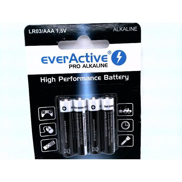 LR03 AAA everActive Pro 4x-Blister pack