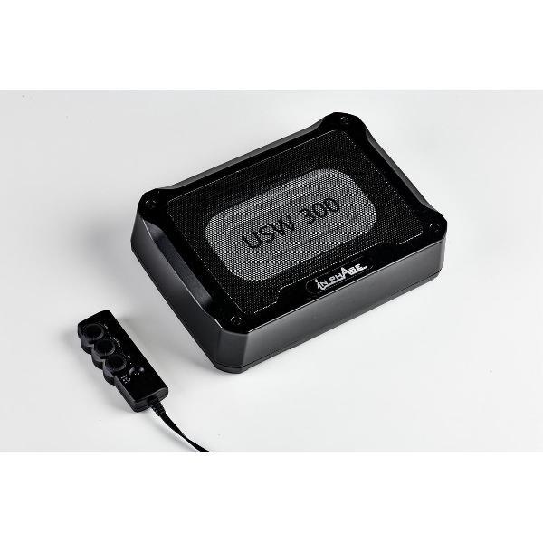 INPHASE USW 300 - Underseat Subwoofer met Remote | 300WATT