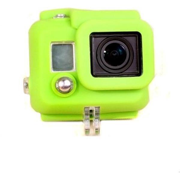 Gopro Hero 3+ Silicone Case Hoes Groen