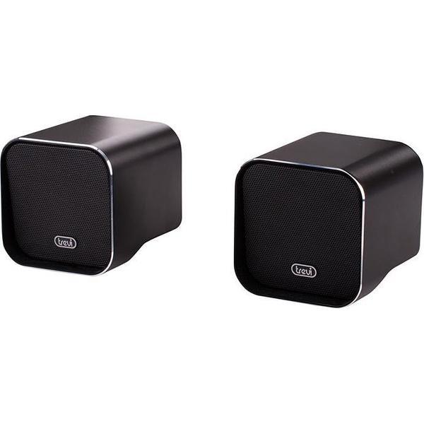 Trevi - SH 8420 BT - mini speakers bleutooth (zwart)