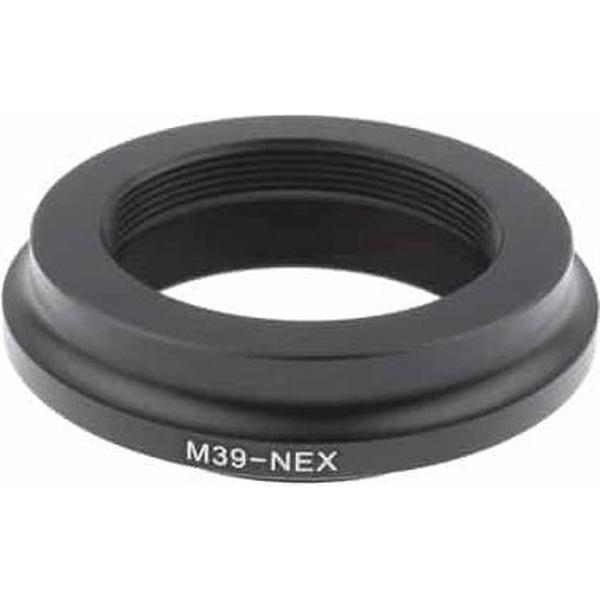 Leica M39 lens naar Sony NEX lensmontage steppingring (zwart)