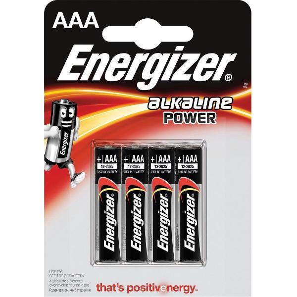 19x Energizer batterijen Alkaline Power AAA, blister a 4 stuks
