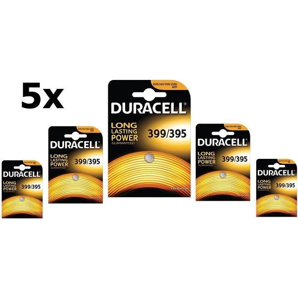 5 Stuks - Duracell 399-395/G7/SR927W 1.5V 52mAh knoopcel batterij