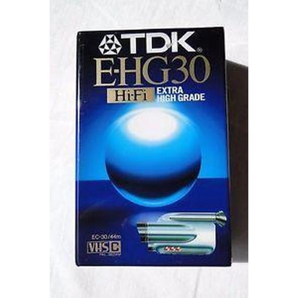 TDK VHS-C EHG 30 opnameband