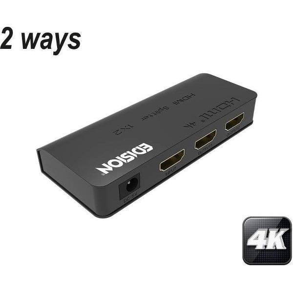 4K HDMI Splitter 1×2 Ultra HD