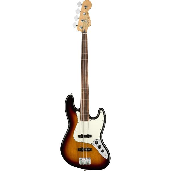 Player Jazz Bass Fretless PF 3-Color Sunburst
