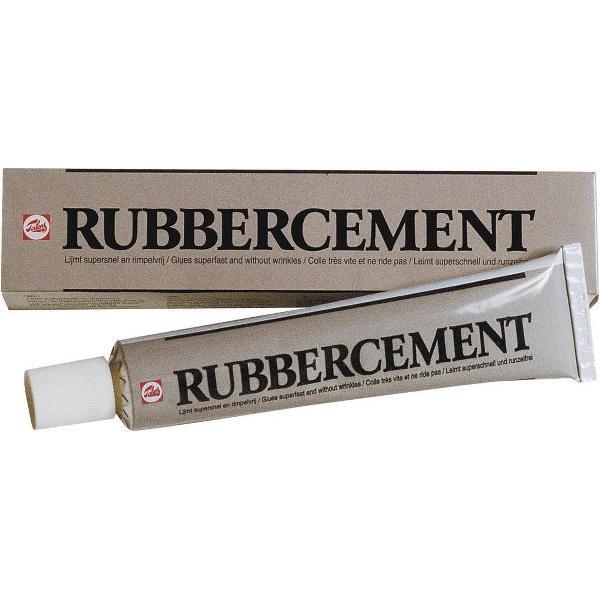 12x Talens rubbercement (fotolijm) tube van 50 ml