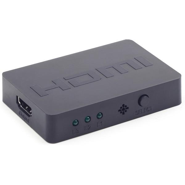 CablExpert DSW-HDMI-34 - 3-poorts HDMI switch + afstandsbediening