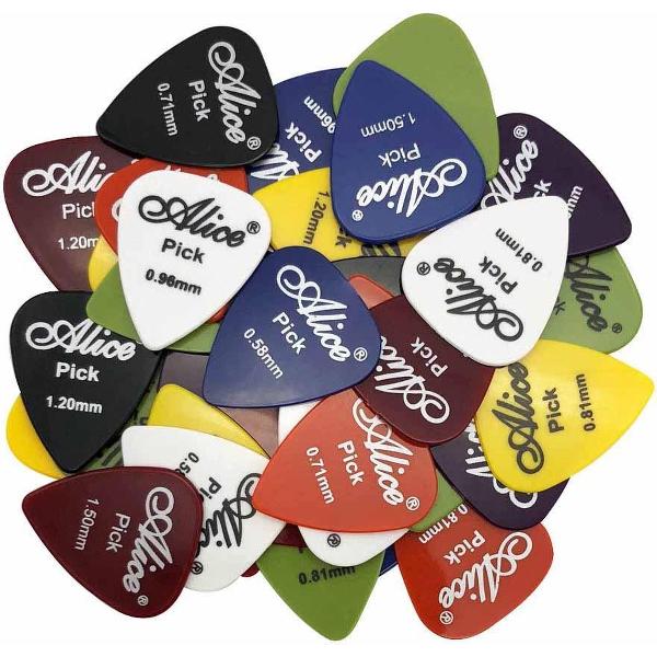 50-Delige Gitaar Plectrum Set -Gitaarspelen - Plectrums - Gitaar picks - muziek - instrument - acce