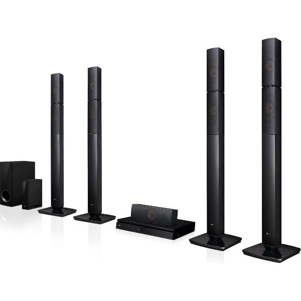 LG LHB655N home cinema-systeem 3D 5.1 kanalen 1000 W Zwart