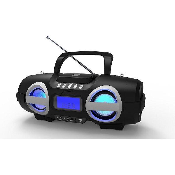 PMAN CSU-557 RC Boombox Bluetooth USB CS MP3 Aux-in Radio