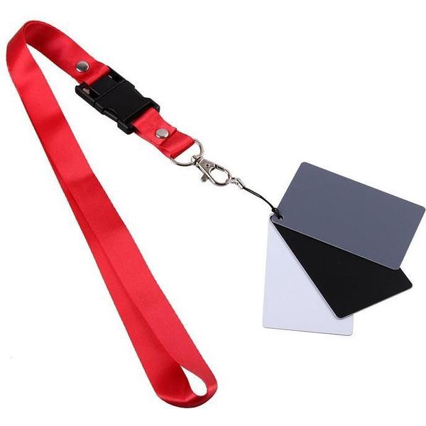 Grijskaart / Digital Grey Card 8.5 cm x 5,4 cm (bankpasformaat)