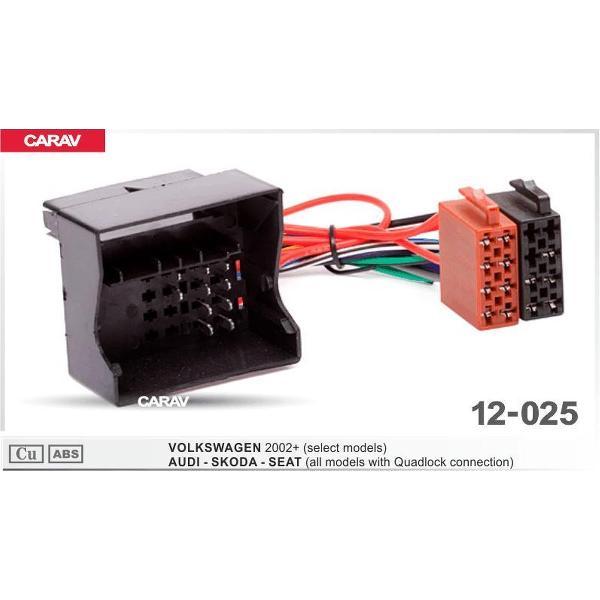 autoradio aansluitstekker Volkswagen - seat - skoda 12-025