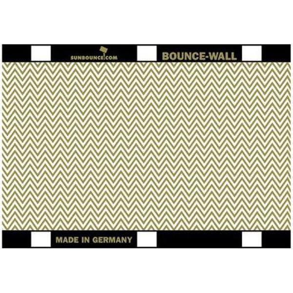 Sunbounce 000-B421 Bounce-Wall Reflector Zig-Zag Go/Wh