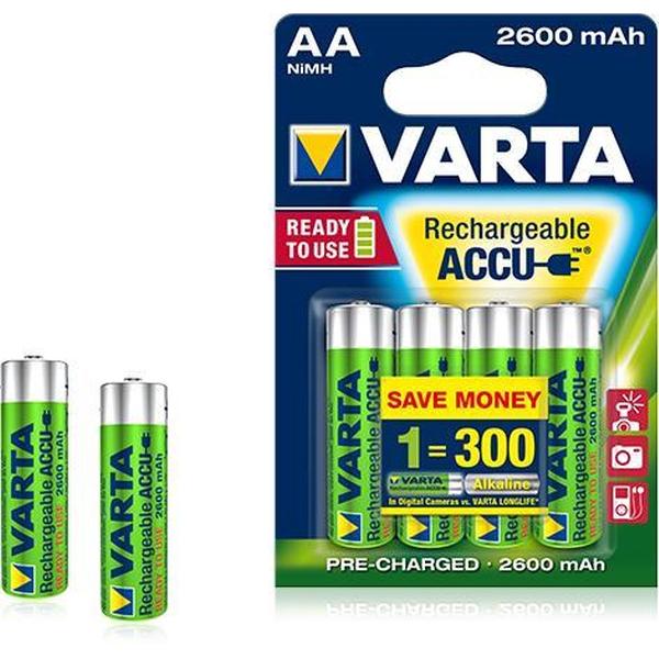 Varta AA Oplaadbare Batterijen