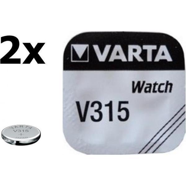 2 Stuks Varta 315 / 314 / SR 716 SW knoopcel batterij