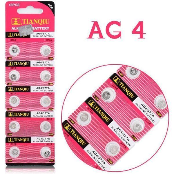 Strip 10 Stuks SR626SW Batterijen | AG4