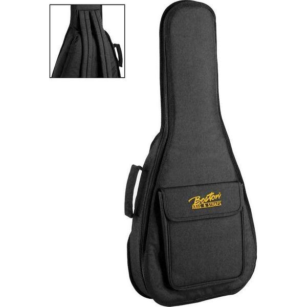 Gigbag voor mandoline (Portugees model), 21 mm. gevoerd nylon, zwart