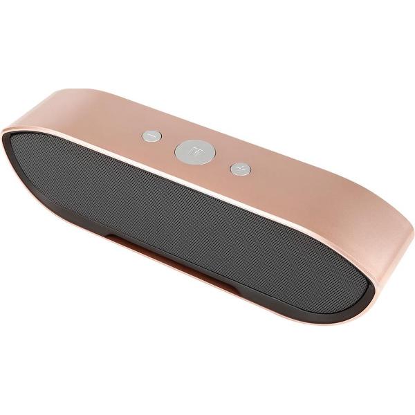 6W CY-01 Bluetooth v4.1 luidspreker 3D MP3 Aux TF - Rose-goud