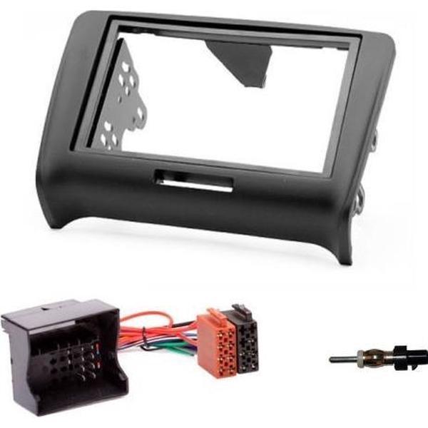 Audi TT 6J inbouwframe met kabel en antenne kit frame autoradio