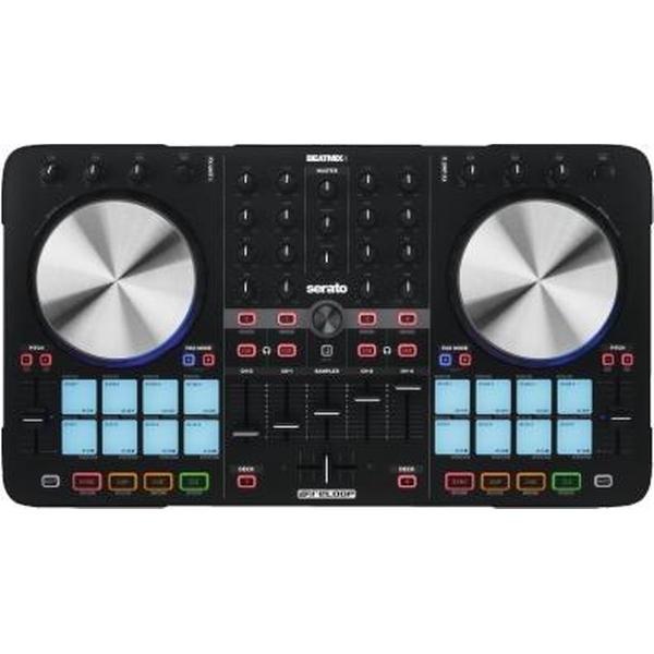 Reloop Beatmix 4 MK2 Vinyl scratcher 4kanalen Zwart DJ-controller