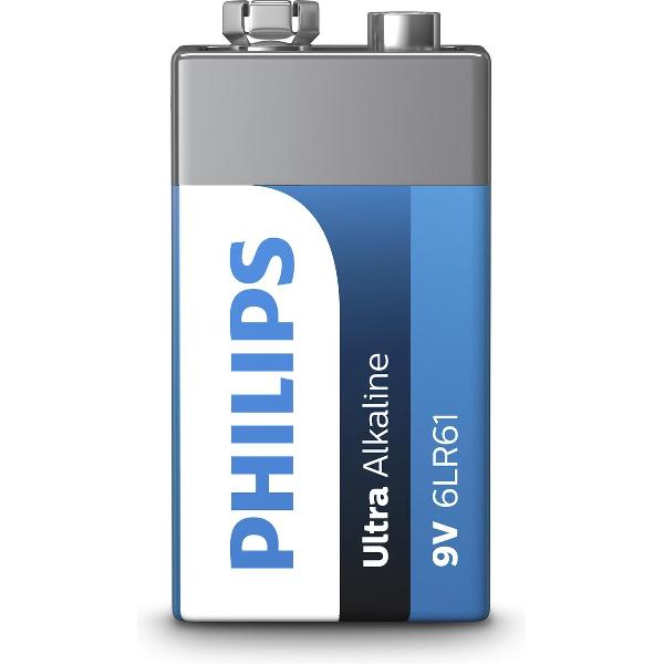 Philips 6LR61 - 9V batterij - 1 stuk