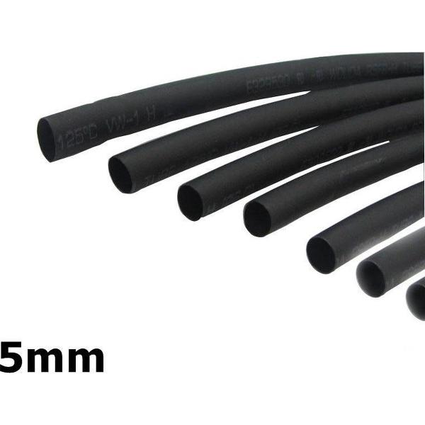 5 Meter - 5mm - Krimpkous Warmkrimp Heat Shrink Heatshrink