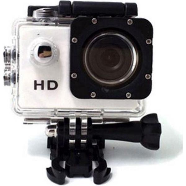 Action Camera - Full HD 1080p - Waterdicht - Wit