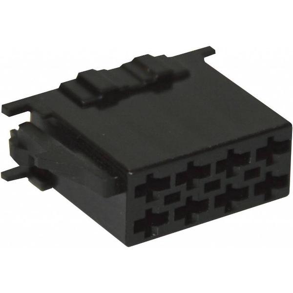 ISO - Black Plug Housing - 8-pins 10PC